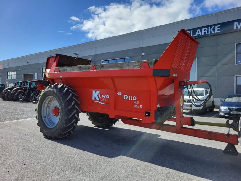 Ktwo Duo 900 9 Ton Rear Discharge Muckspreader