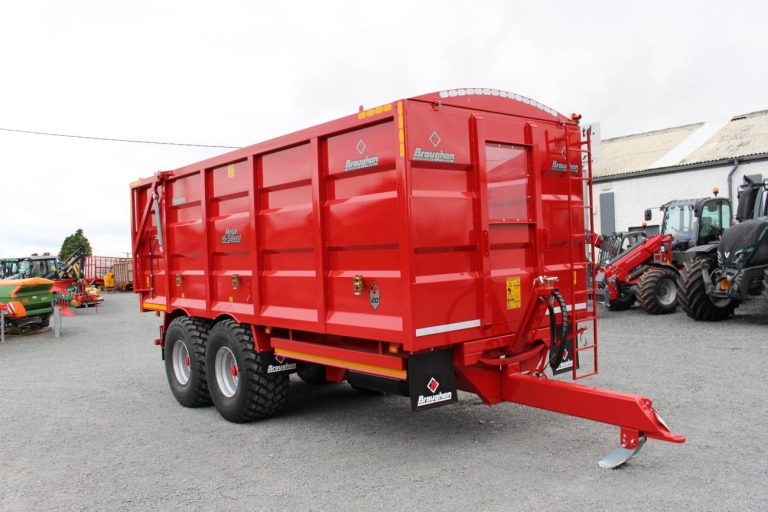 Broughan 20 & 22ft Grain Trailers
