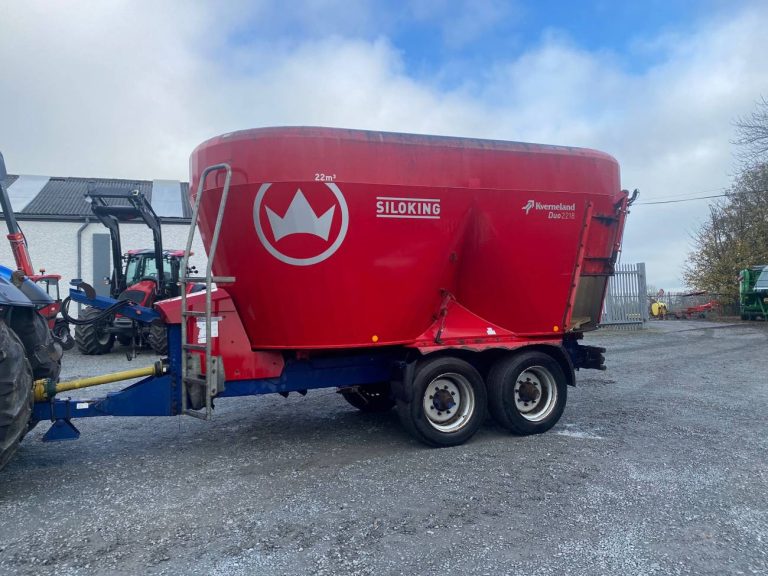 Siloking 2218-22 22 cu Metre Twin Auger Tandem Axle Diet Feeder