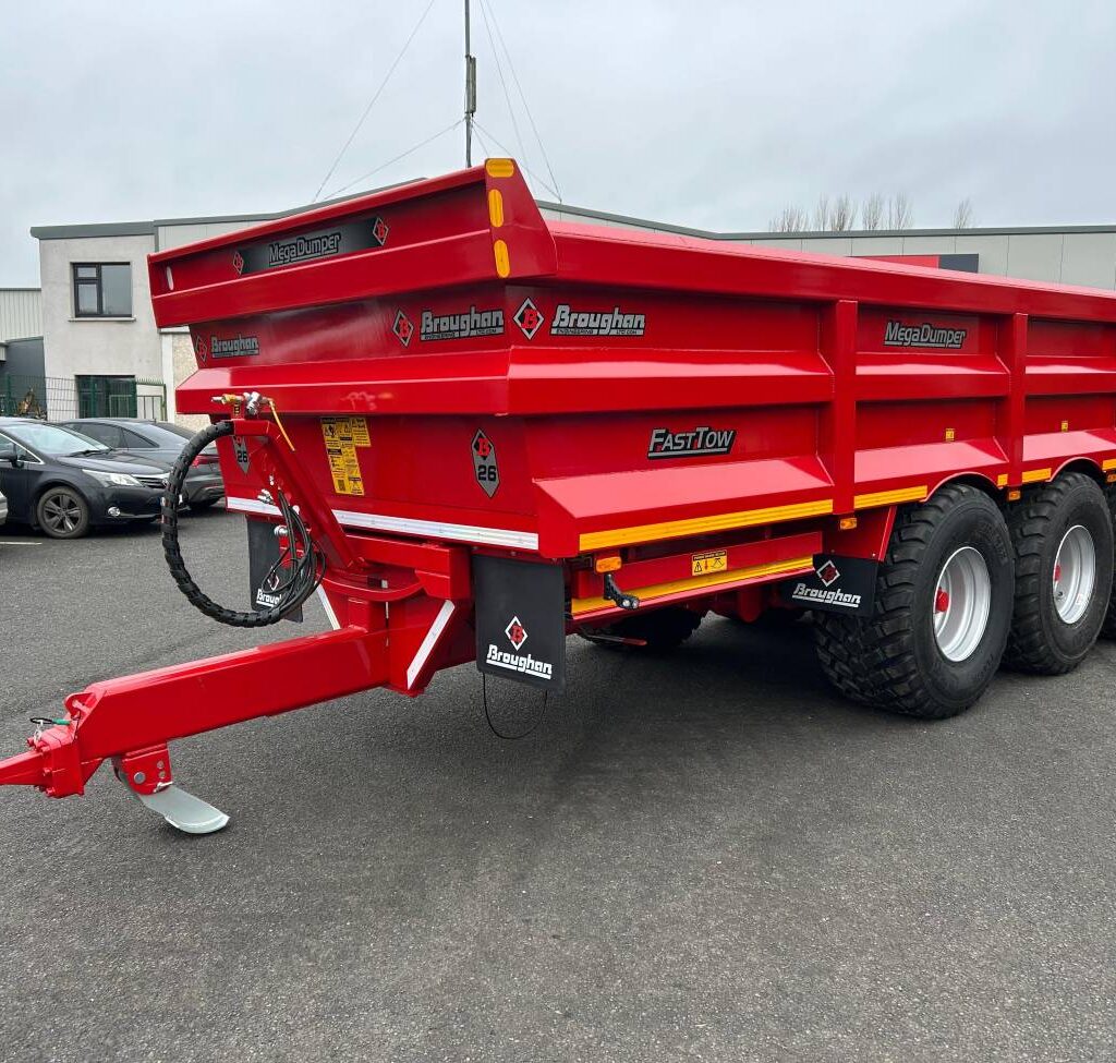 Broughan 26 Tonne Tri Axle Dump Trailer