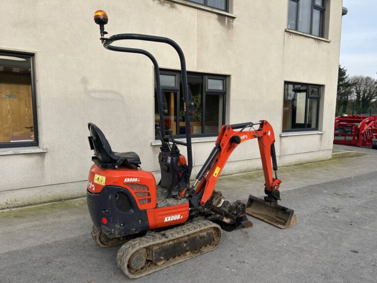 Kubota K008-3 Mini Digger