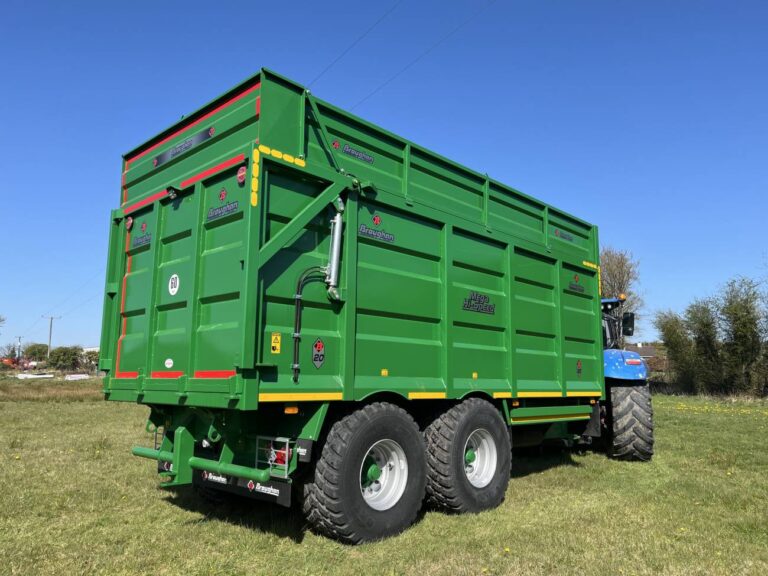 Broughan 20ft Tandem Axle Grain & Silage Trailer
