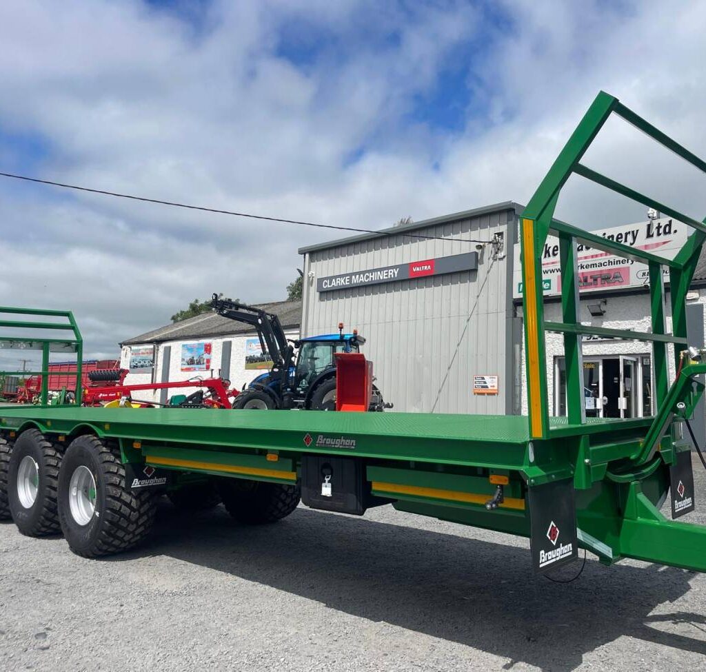 Broughan 34ft Tri Axle Bale Trailer