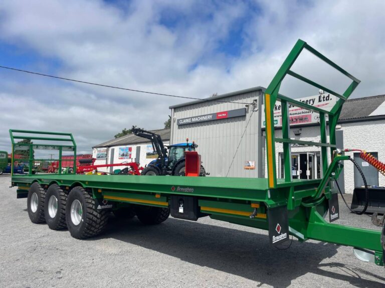 Broughan 34ft Tri Axle Bale Trailer