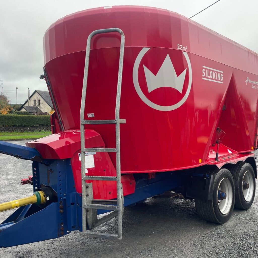 Siloking 2218-22 22 cu Metre Twin Auger Tandem Axle Diet Feeder