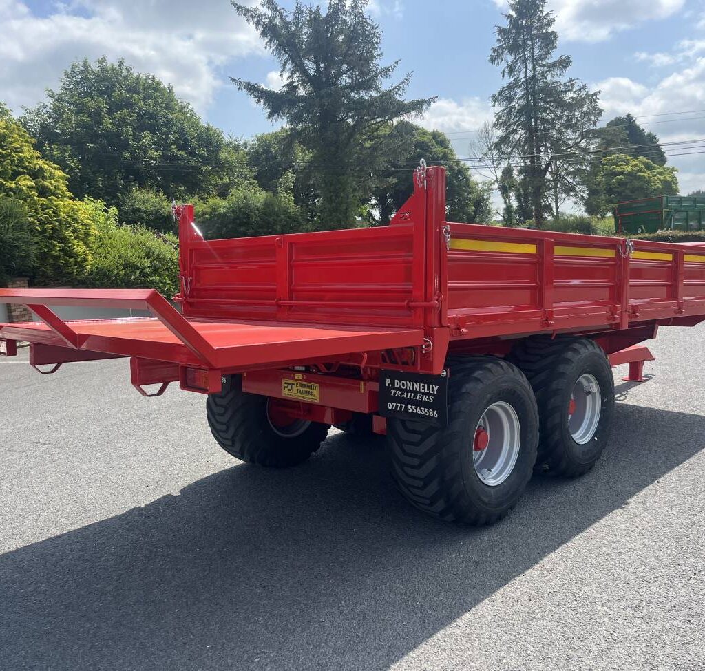 Donnelly 14X7’6 Dropside Tipping Trailer