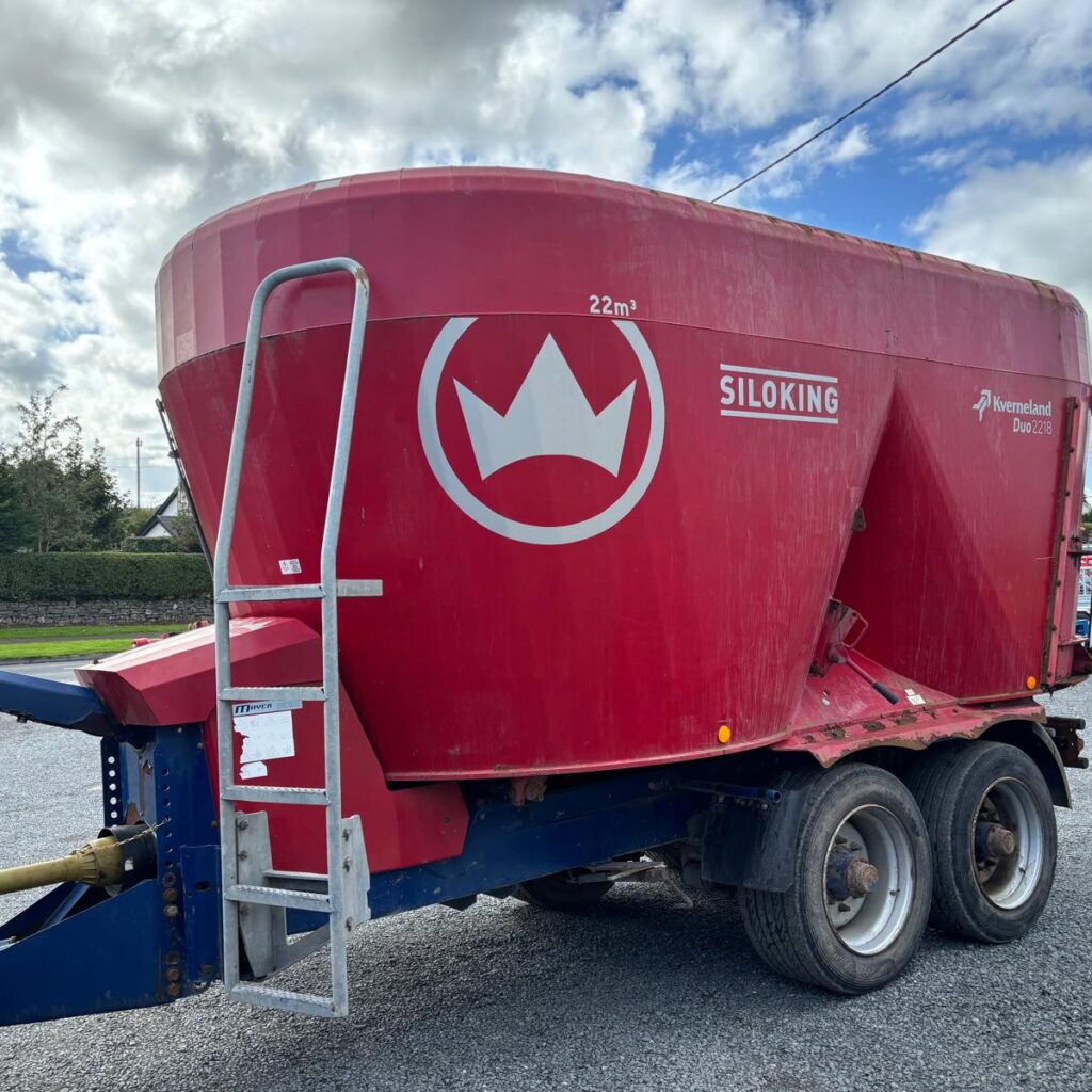 Siloking 2218-22 22 cu Metre Twin Auger Tandem Axle Diet Feeder