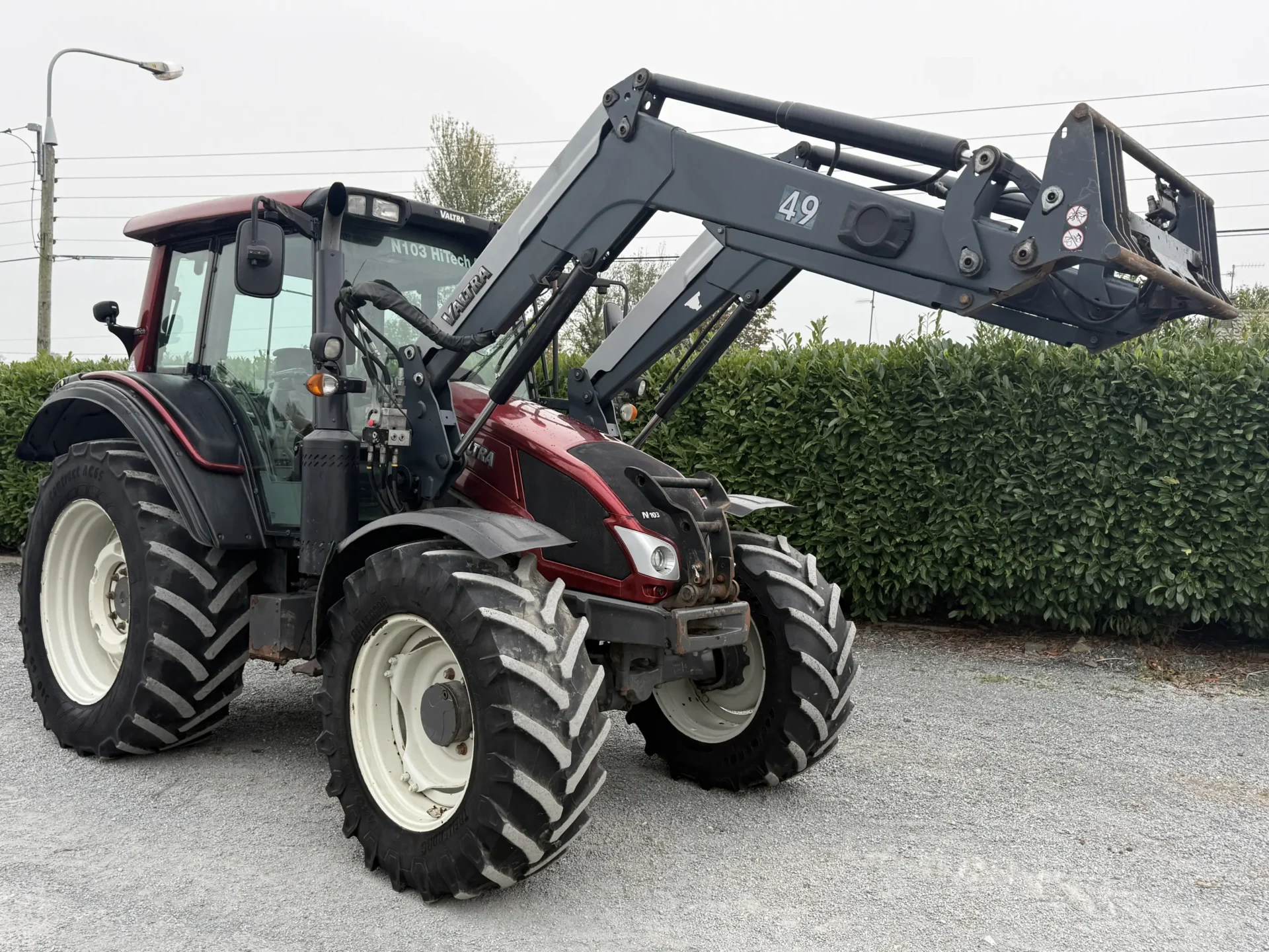 2014 Valtra N103 HiTech 5 With Loader For Sale Clarke Machinery For 