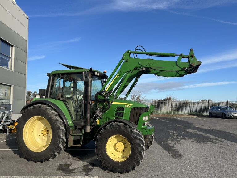 John Deere 6330SE c/w John Deere 633 Front Loader