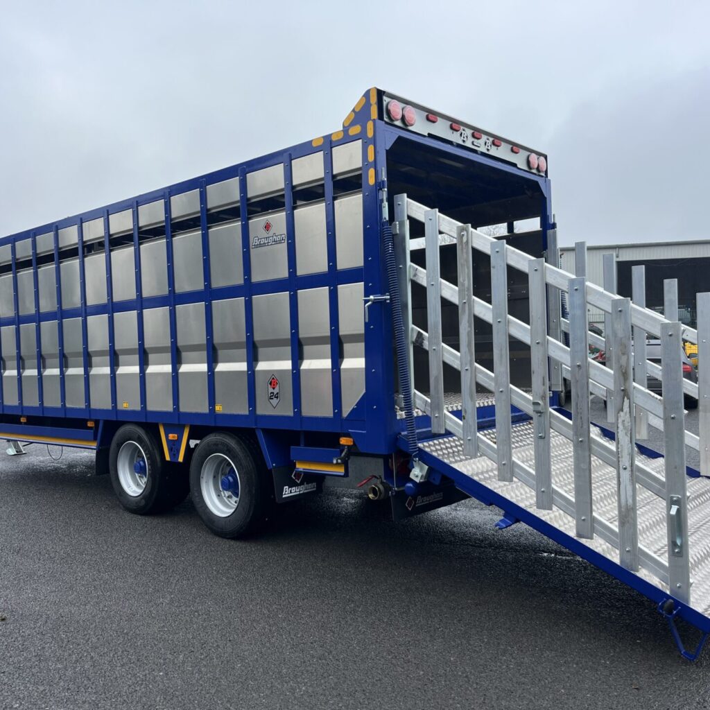 Broughan 24ft Aluminium Livestock Trailer