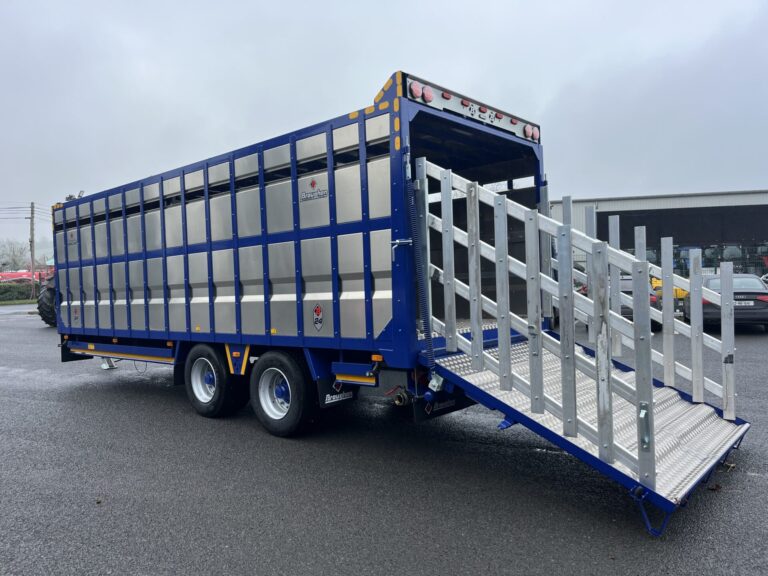Broughan 24ft Aluminium Livestock Trailer