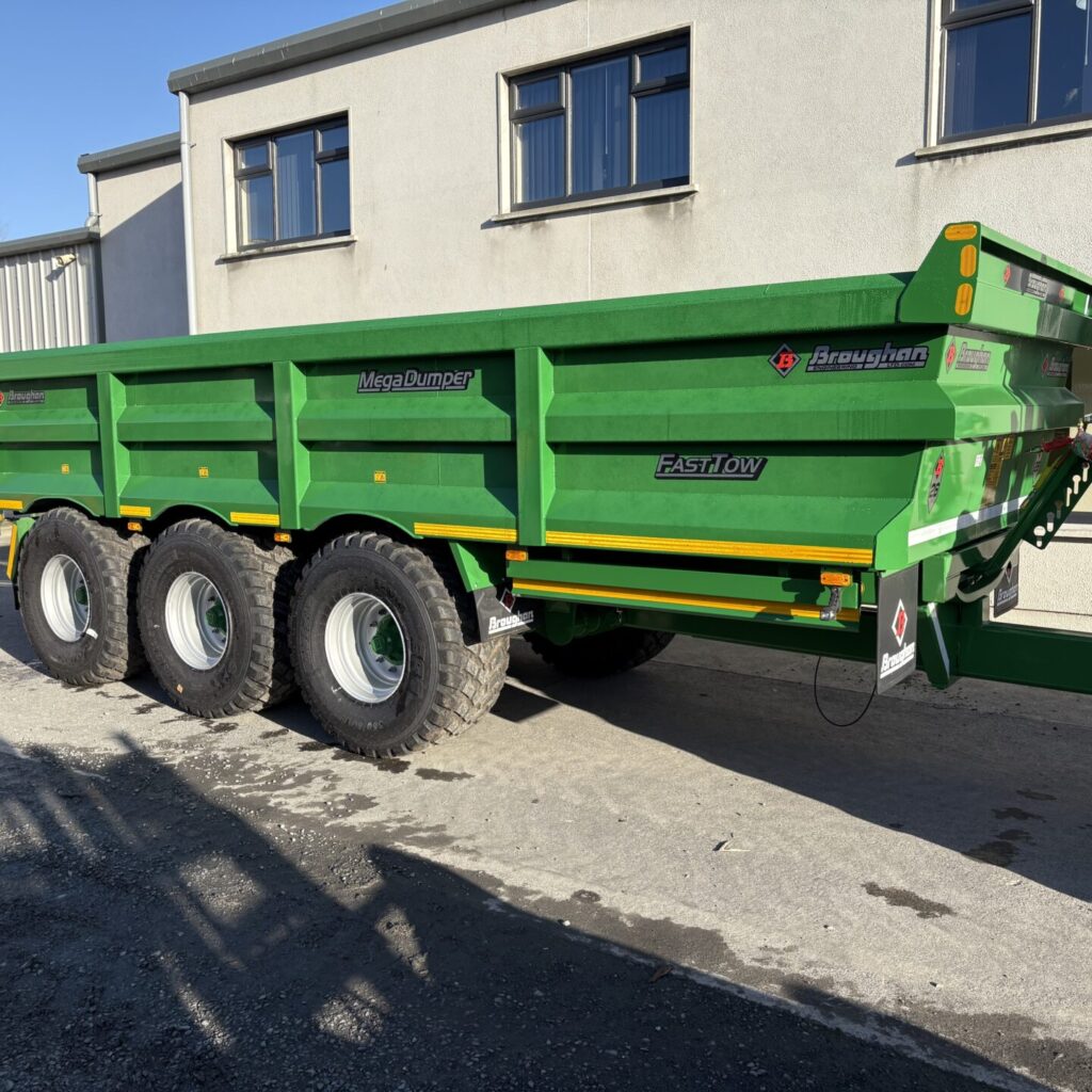 Broughan Tri Axle Dump Trailer