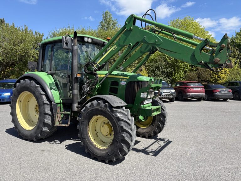 John Deere 6330SE c/w John Deere 633 Front Loader