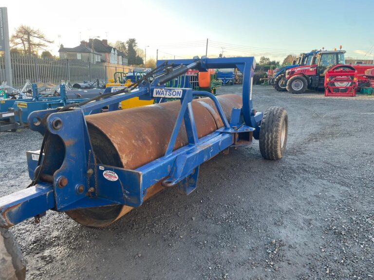 Walter Watson 12ft x 36″x14mm Trailed Water Ballast End Tow Land Roller