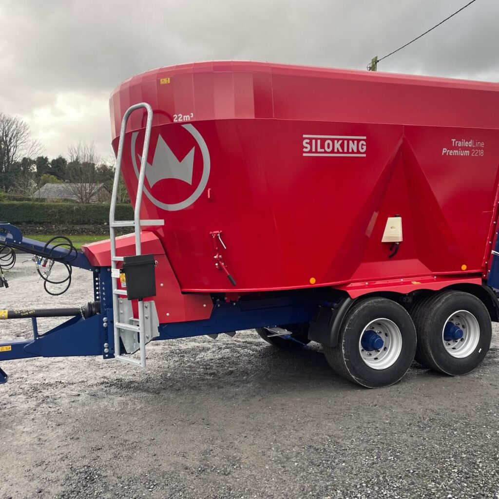 Siloking TrailedLine 4.0 Premium 2218-22 22cu Twin Auger Tandem Axle Diet Feeder