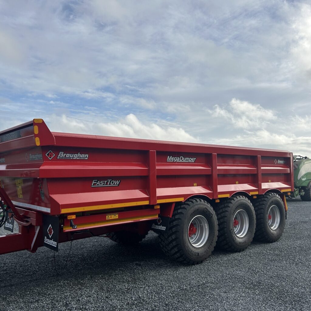 Broughan 26 Ton Tri Axle Dump Trailer