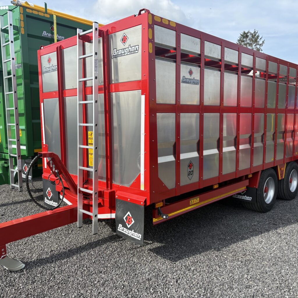 Broughan 20ft Livestock Trailer