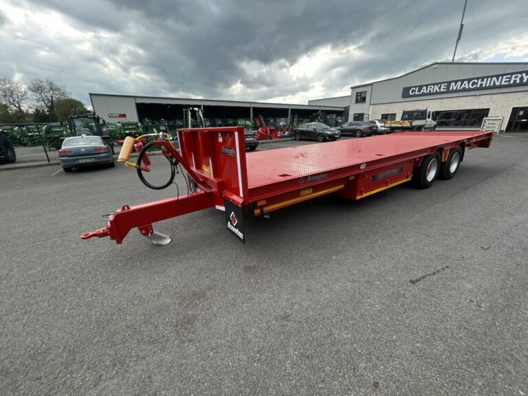 Broughan 28ft Tandem Axle Bale Trailer