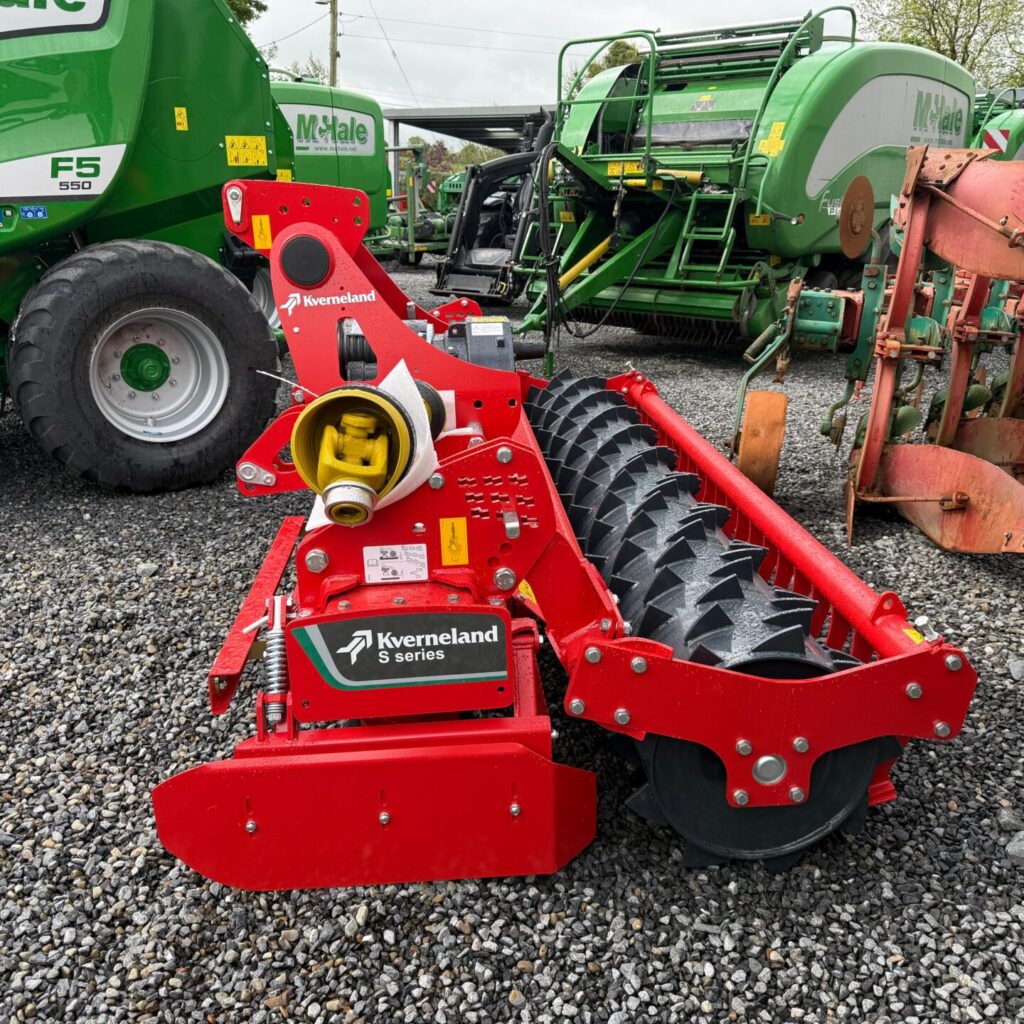 Kverneland S-Series Super Heavy Duty 3 Metre Mounted Power Harrow 