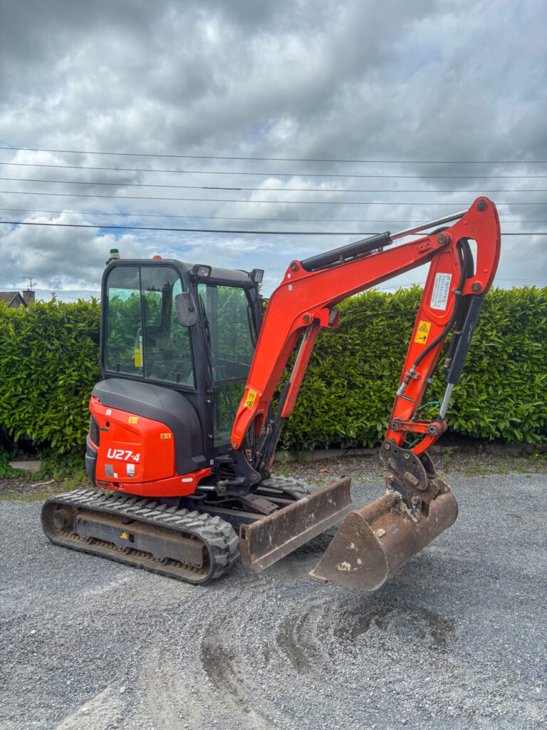 2019 Kubota U27-4 Mini Digger