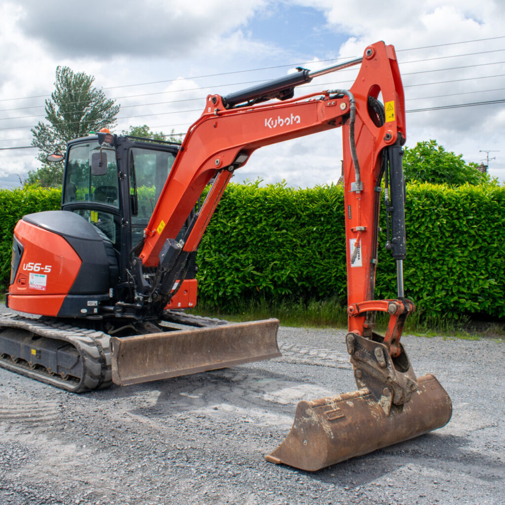 2022 Kubota U56-5 Mini Digger