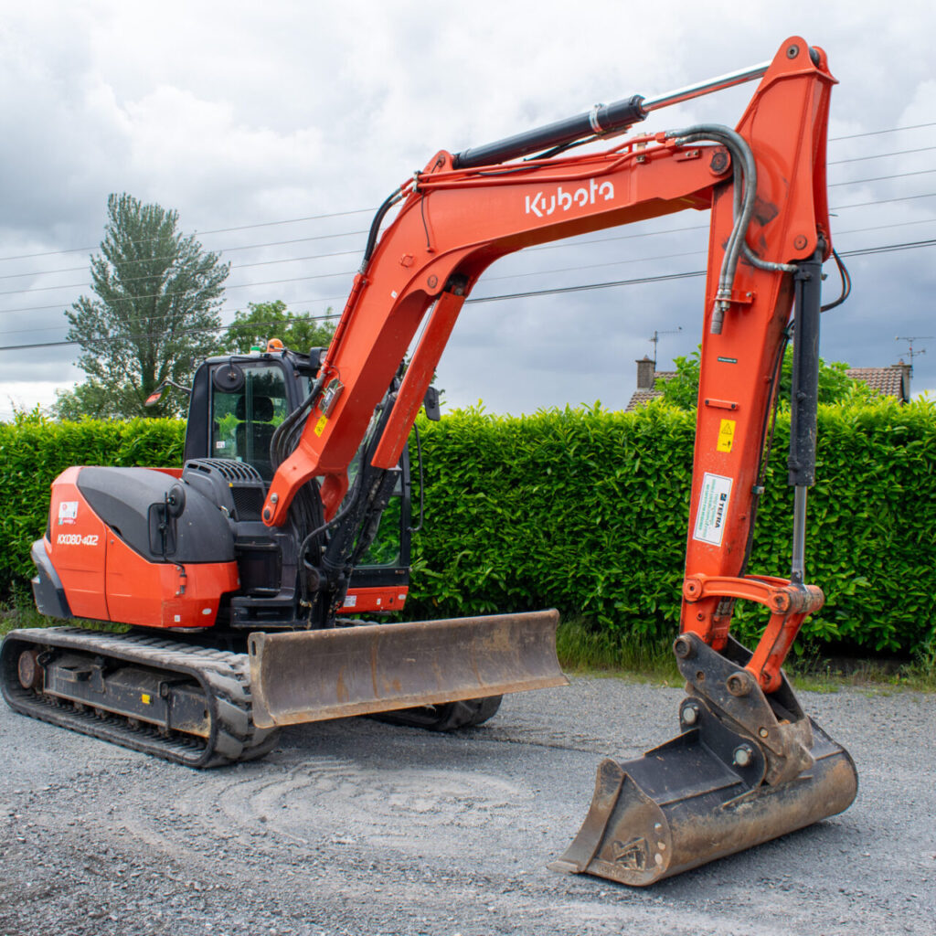 2020 Kubota KX080-4A2 Digger