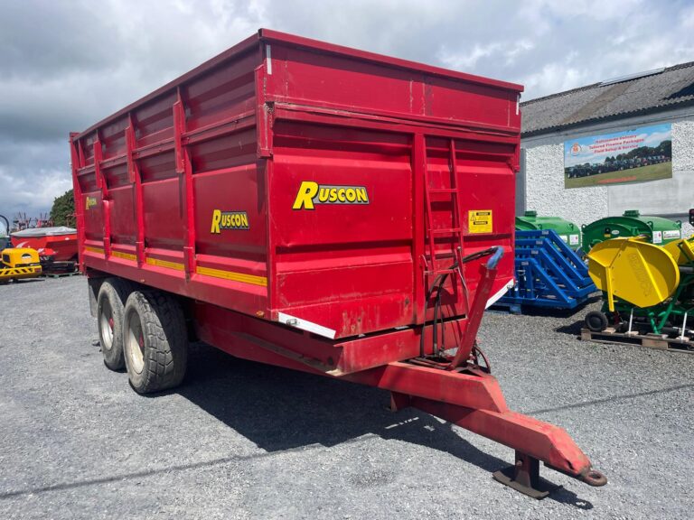 Ruscon 16ftx8ft Grain Trailer