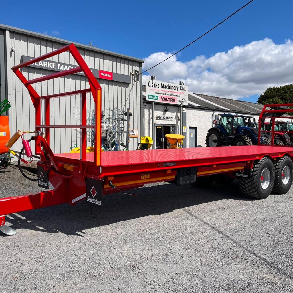 Broughan 32ft Tandem Axle Bale Trailer
