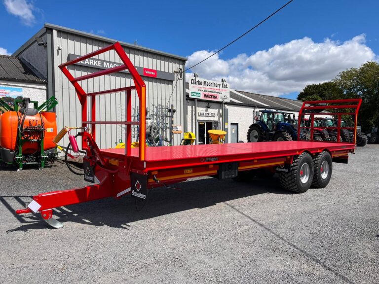 Broughan 32ft Tandem Axle Bale Trailer