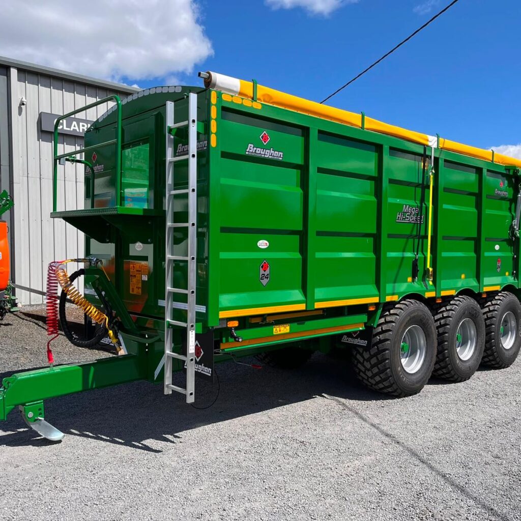 Broughan 24ft Tri Axle Grain Trailer