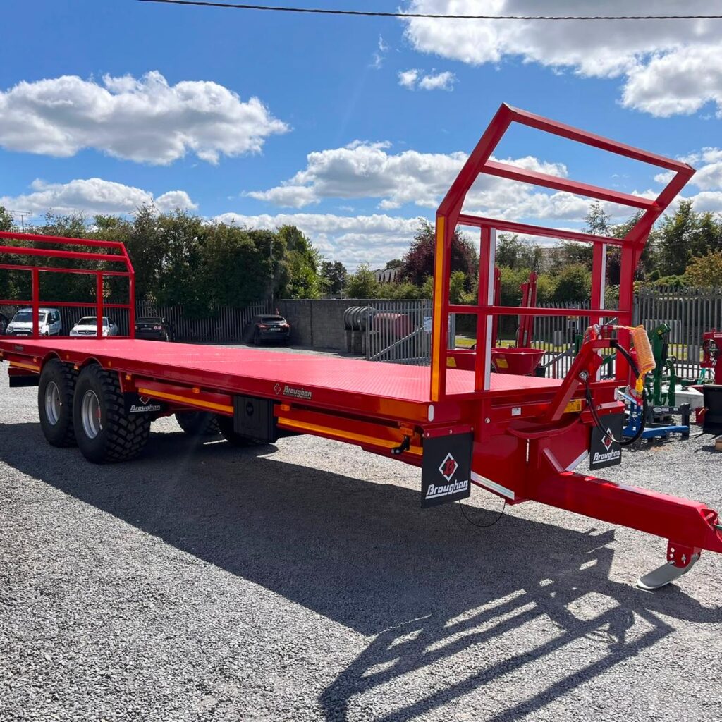 Broughan 32ft Tandem Axle Bale Trailer