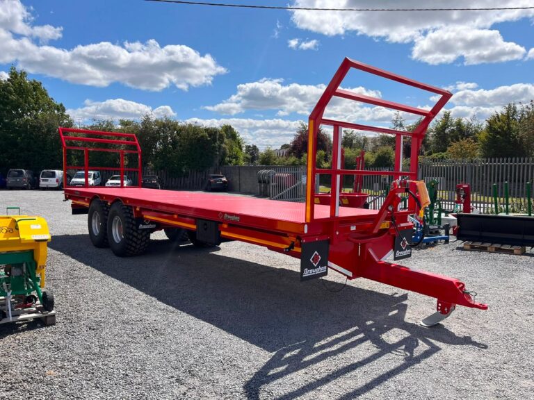 Broughan 32ft Tandem Axle Bale Trailer