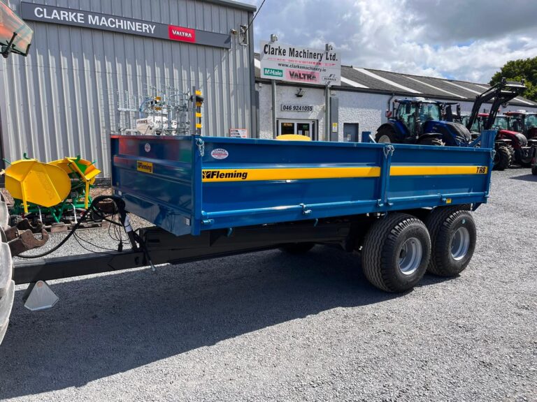 Fleming 13ftx7ft Tandem Axle Tipping Trailer