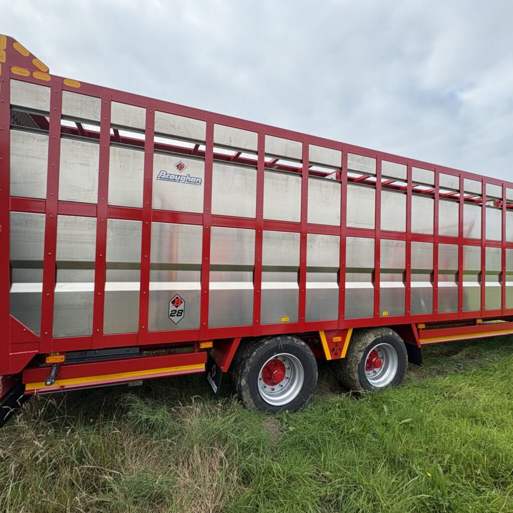 Broughan 28ft Livestock Trailer