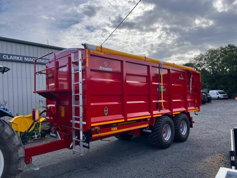 Broughan 22ft Tandem Axle Grain Trailer 